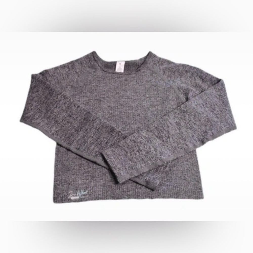 Cozy Heather Gray Women's Crew Neck Sweater